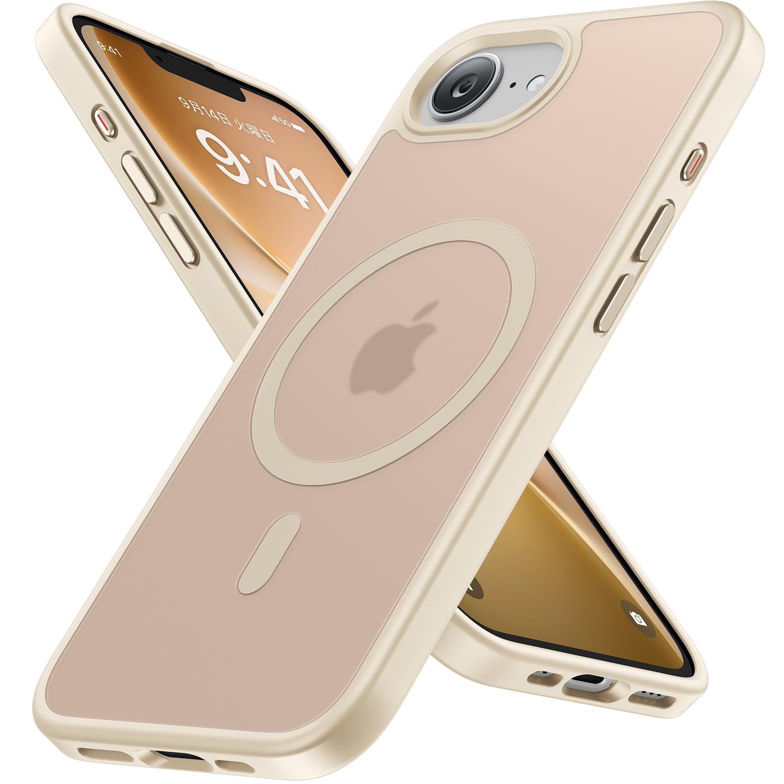 Miracase iPhone 17E/ 16E ケース Magsafe対応 MIL米軍規格 あいふおん17Eケース