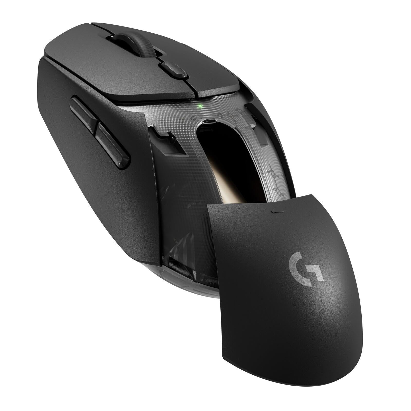 Logitech G309 Lightspeed Wireless Gaming Mouse, Lightweight, LIGHTFORCE Hybrid Switches, Hero 25K Sensor, 300+ Hour Battery Life with AA Battery, 6 Programmable Buttons, PC & Mac - Black-image-19