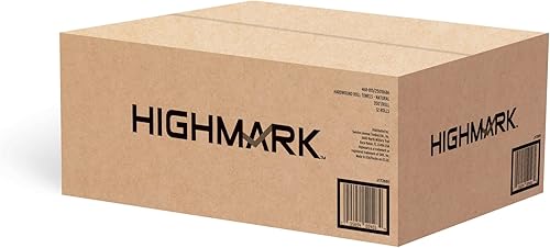 Miniatura 4 de Highmark® Toallas de Papel Hardwound, 8" x 350', 100% Recicladas, Natural, Caja De 12 Rollos