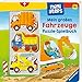 ministeps: Mein großes Fahrzeuge Puzzle-Spielbuch: Ab 18 Monaten