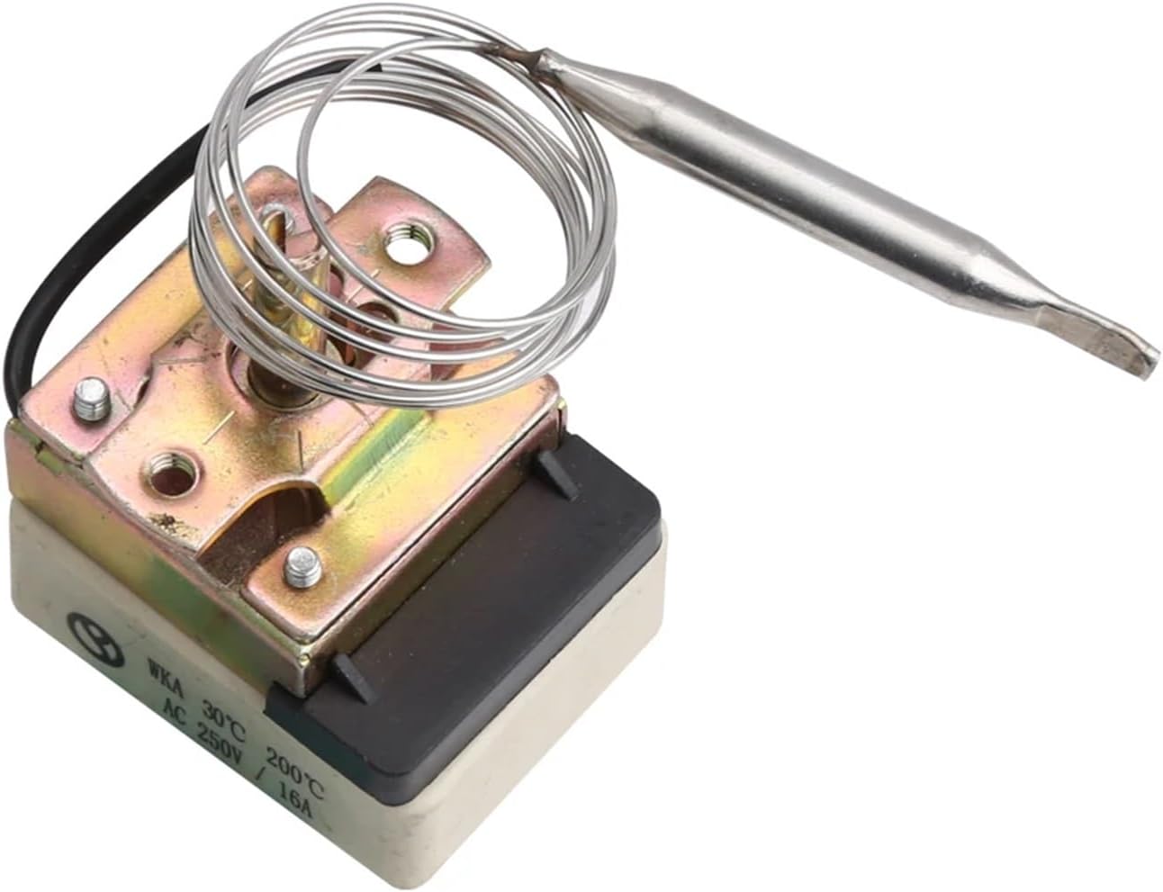 60-200 Degrees Centigrade 2 Pin Thermostat Water Heater Temperature Control Switch Knob Oven Thermostat Adjustab