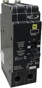 Schneider Electric EDB24100 100-Amp Miniature Circuit Breaker - 480Y/277V, 1-Pole