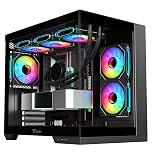 EMCA4 Computer Gaming PC Assemblato Ryzen 7 9800X3D - RTX 5070 TI 16GB - SSD M.2 2TB nvme Gen4 - Ram 32GB DDR5 6000mhz EXPO - ARGB - Windows 11 - WIFI + BLUETOOTH - DIssipatore a liquido 360mm NERO