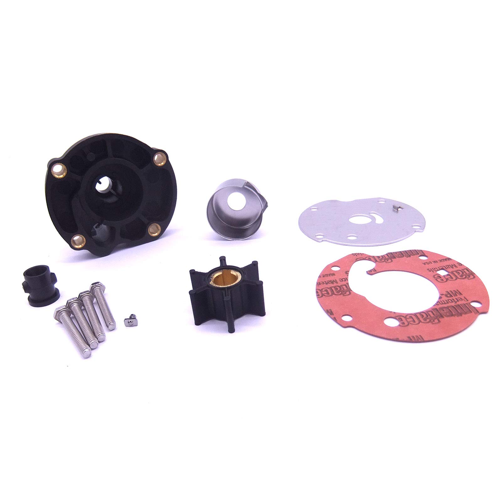 Ball Pump Kit A.A Water Pump Impeller Kit For Johnson Evinrude OMC 5.5, 6, 7.5 HP Outboards - 778166, 391391, 382797, 763758 Motor Kit Ball Pump Kit A.A Water Pump Impeller Kit For Johnson Evinrude OMC 5.5, 6, 7.5 HP Outboards - 778166, 391391, 382797, 763758 Motor Kit