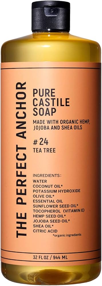 ザパーフェクトアンカー ピュアカスチールソープ ティートゥリー6本セット Amazon.co.jp: ザ・パーフェクトアンカー ピュアカスチールソープ
