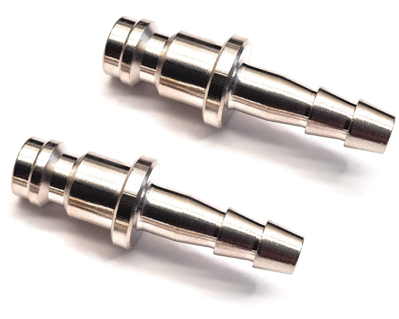 Delta-P Ltd Men's Silver Water Fed Pole Systems Window Cleaning Series 21 X 2 Probe Connectors With 6Mm Hosetail