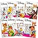 Classic Disney Tattoos Party Favors Mega Assortment ~ Bundle Includes 8 Disney Temporary Tattoo Sheets Featuring Peter Pan, 101 Dalmatians, Bambi, Jungle Book and More (Over 200 Tattoos!)