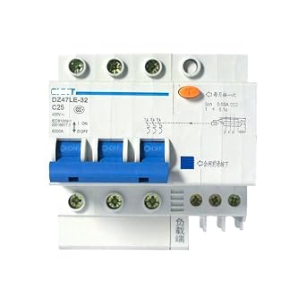 Electrical appliances DZ47LE-32 Residual Current Operated Circuit Breaker DZ47LE-32 3P D6 300mA