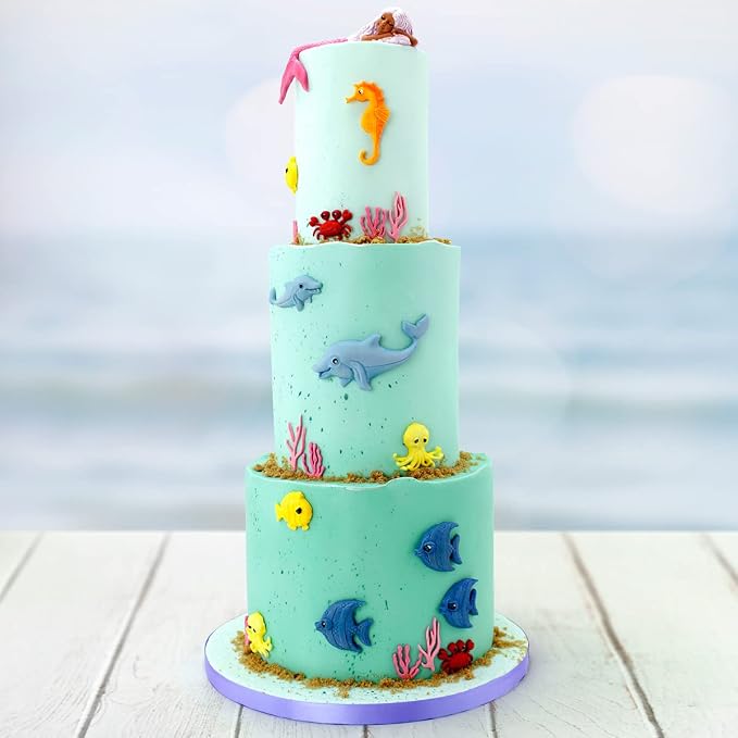 Molde de silicona Katy Sue Fun Fish para peces y corales miniatura 9