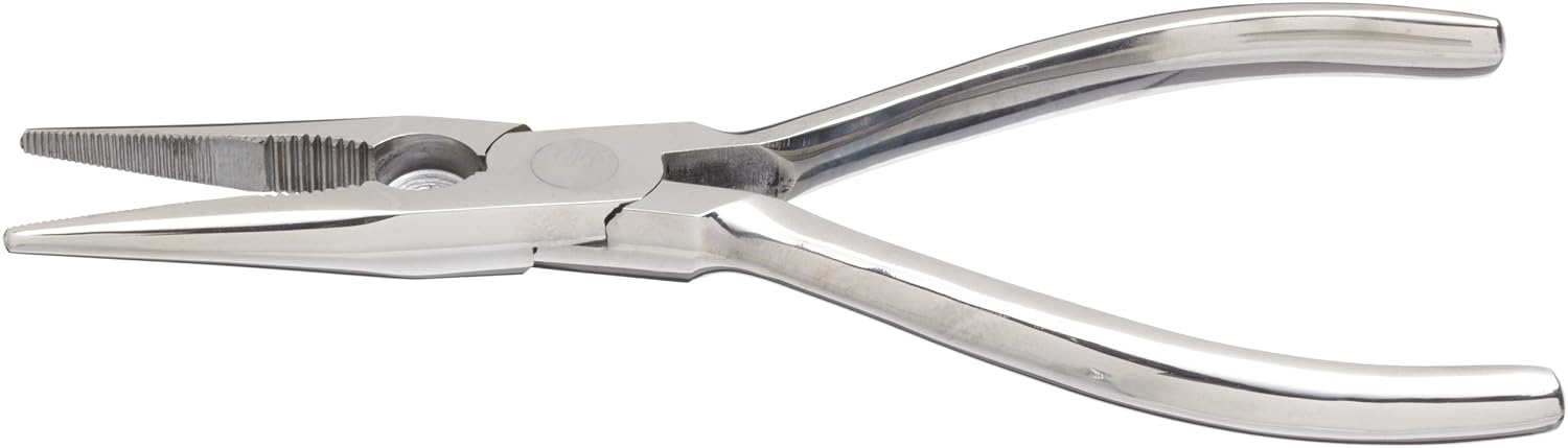 Aven 10360 Stainless Steel Long Nose Pliers, 6"