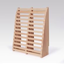 Sunlighten Sauna Backrest Footrest Eucalyptus Wood Recline Support Seat