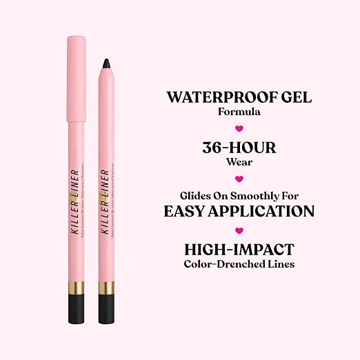 Too Faced Killer Liner Lápiz Gel 36 Horas Waterproof miniatura 3