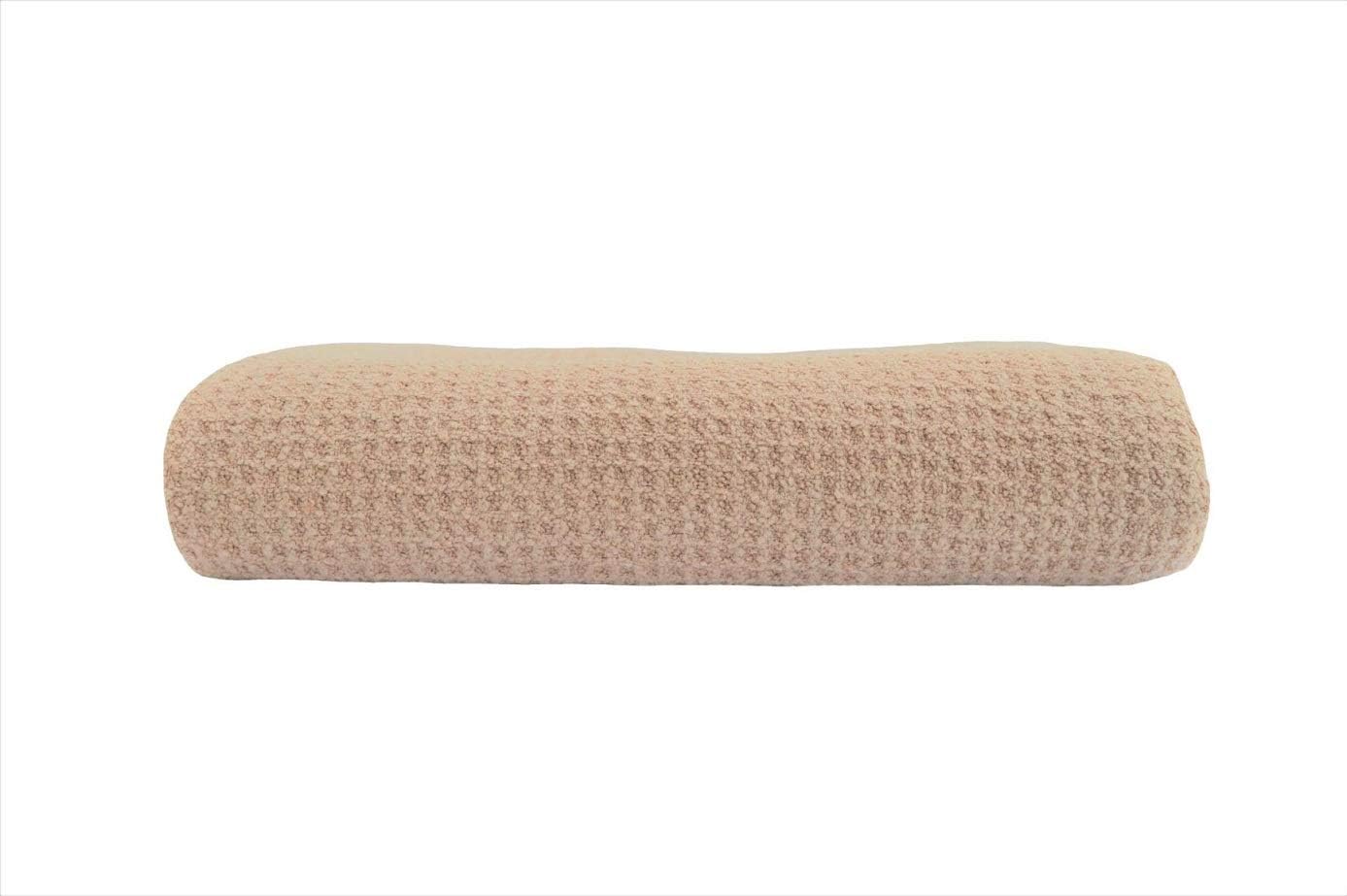 Ultra AbsorbentWaffle Weave Microfiber Bath Towel in Coffee (29 X 55 Inches)