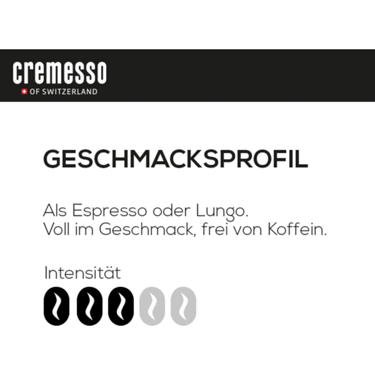 Cremesso Lungo Decaffeinato 96 Kapseln