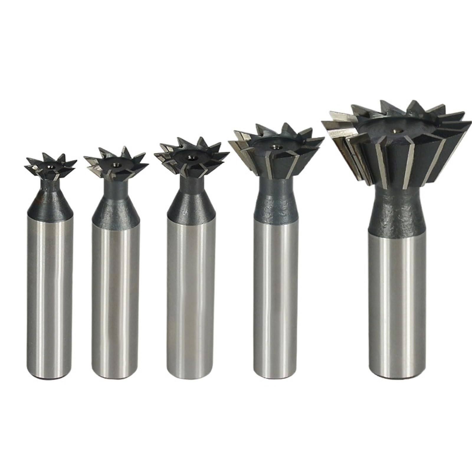 1 Uds. Fresado de Cola de Milano 45 55 60 Grados Broca rebajadora de CNC vástago Recto Fresa de Extremo HSS(20x60Degrees)