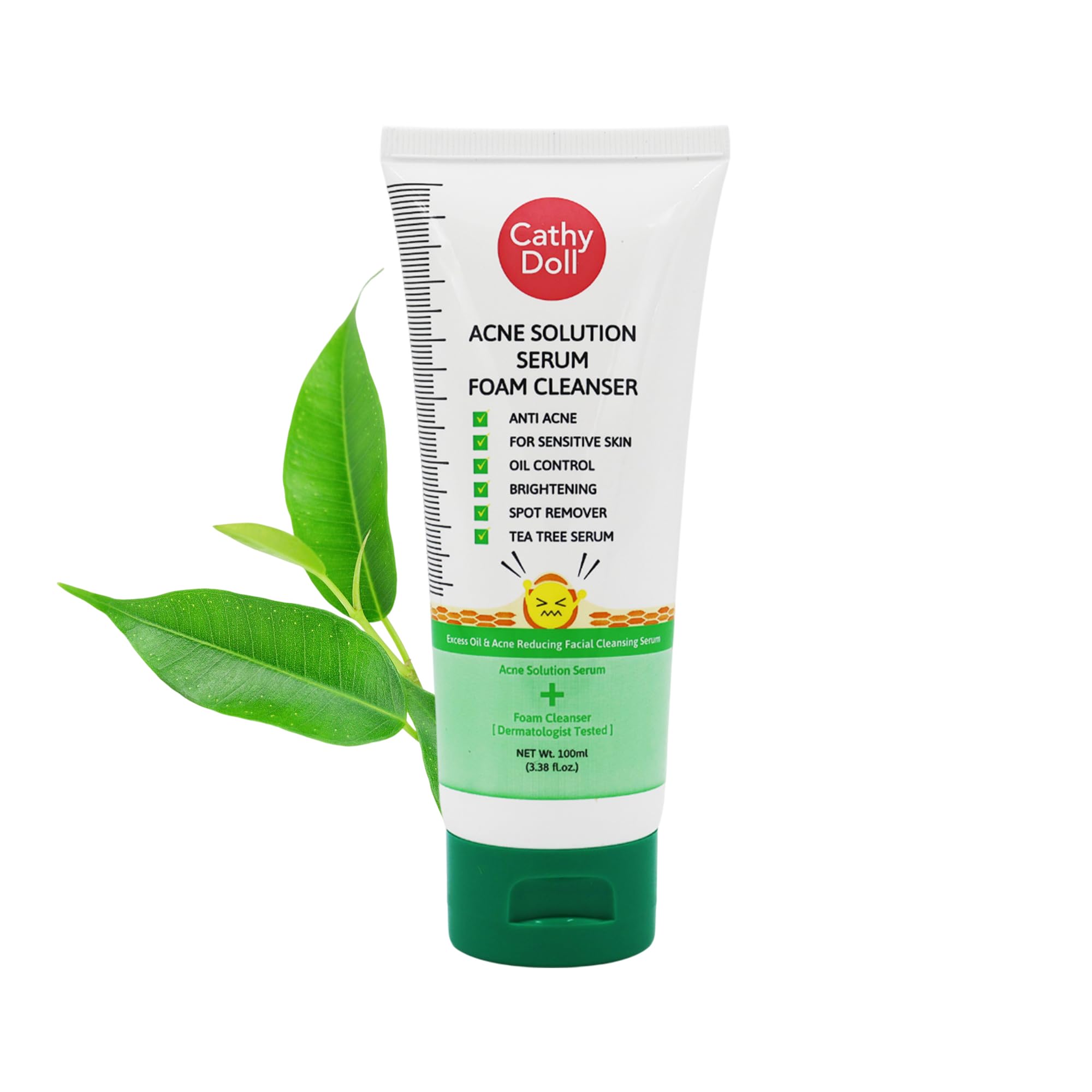Acne Solution Serum Foam Cleanser – Gentle Deep Cleansing, Oil Control & Pore Minimizer for Clear-image-36