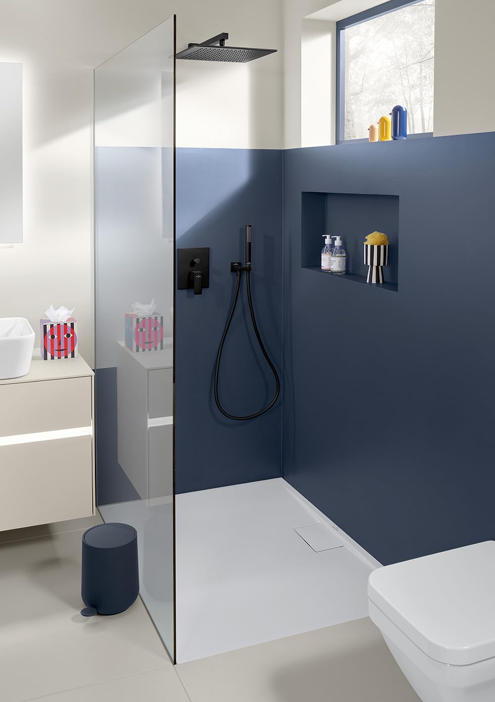 Villeroy & Boch Universal Showers wąż prysznicowy ręczny, elastyczny wąż prysznicowy z zabezpieczeniem przed przekręceniem, wąż prysznicowy do prysznica i wanny, odporny na zginanie, 1,60 m, matowy