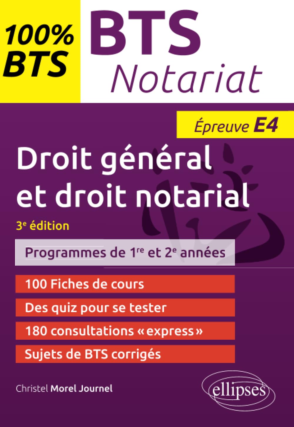 BTS Notariat - Épreuve de droit général et droit notarial (E4/​U4)