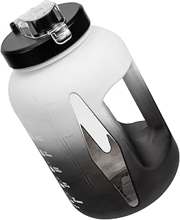 LIOOBO キャンプ用ウォーターボトル 2.2L 大容量携帯用水筒 グラデーションカラー アウトドアスポーツ ハイキング 登山 旅行対応