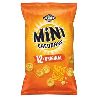 McVities Mini Cheddars 12 Pack 322g