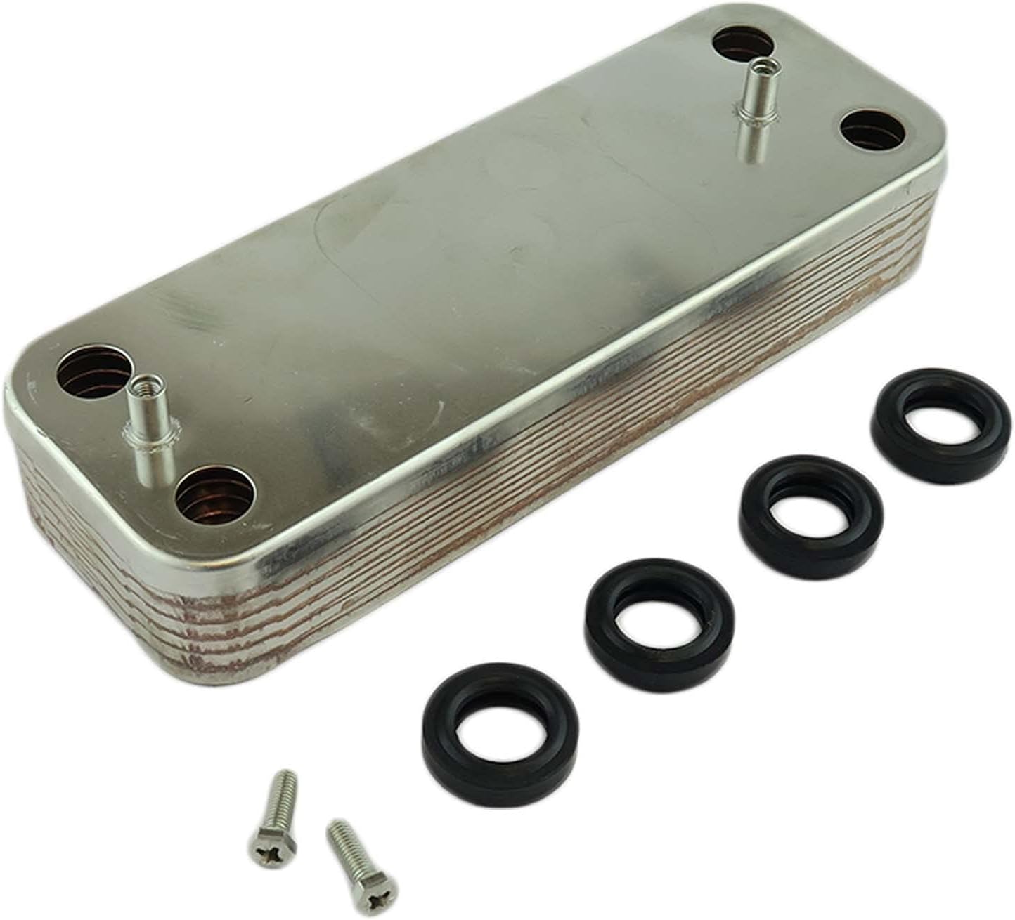 HTS Boiler Heat Exchanger Compatible with BAXI Combi 80E & 80 MAXFLUE Boiler D. HOT Water 12 Plates Heat Exchanger 248047