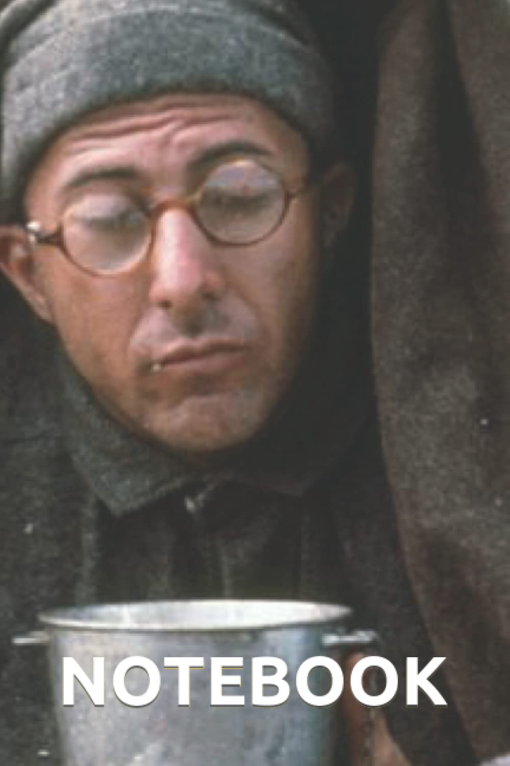 Dustin Hoffman Notebook: Perfect Diary for Fans - Great for Christmas / Birthday Gifts 6" x 9" inches : Soft Matte Cover and 120 Premium Paper, ideal Gif