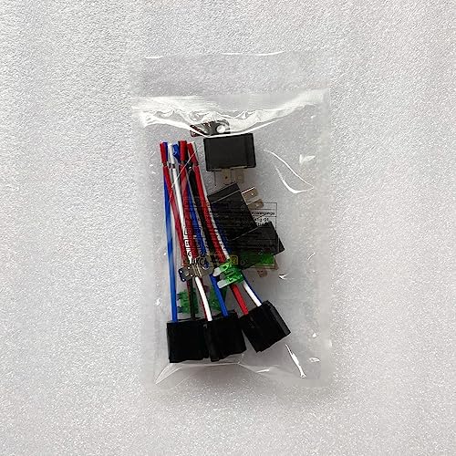 Gebildet 12V Fuse Relay Switch Harness Set - 30A ATO/ATC Blade Fuse, 4-Pin SPST Automotive Electrical Relays with Heavy Duty 12 AWG Wires (Pack of 3) - Thumbnail 7