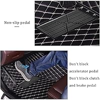 Vista 5 de Alfombrillas personalizadas para el piso del automóvil para el 99 % de los modelos de automóviles de lujo, impermeables, antideslizantes, cobertura