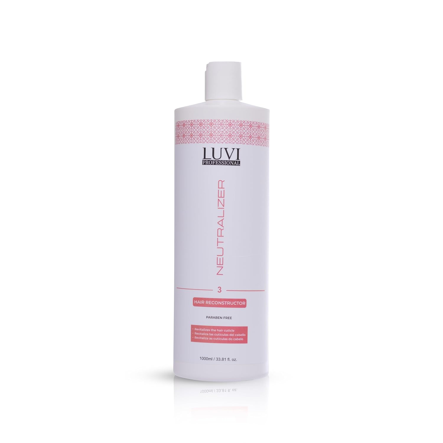LUVI COSMETICS Neutralizer Hair Reconstructor, Intensive Capillary Care, Deep Hydration, Also Neutralize Highlights and Hair Dye Chemicals. Salon-Quality Results 16.9 fl oz | 500 ml