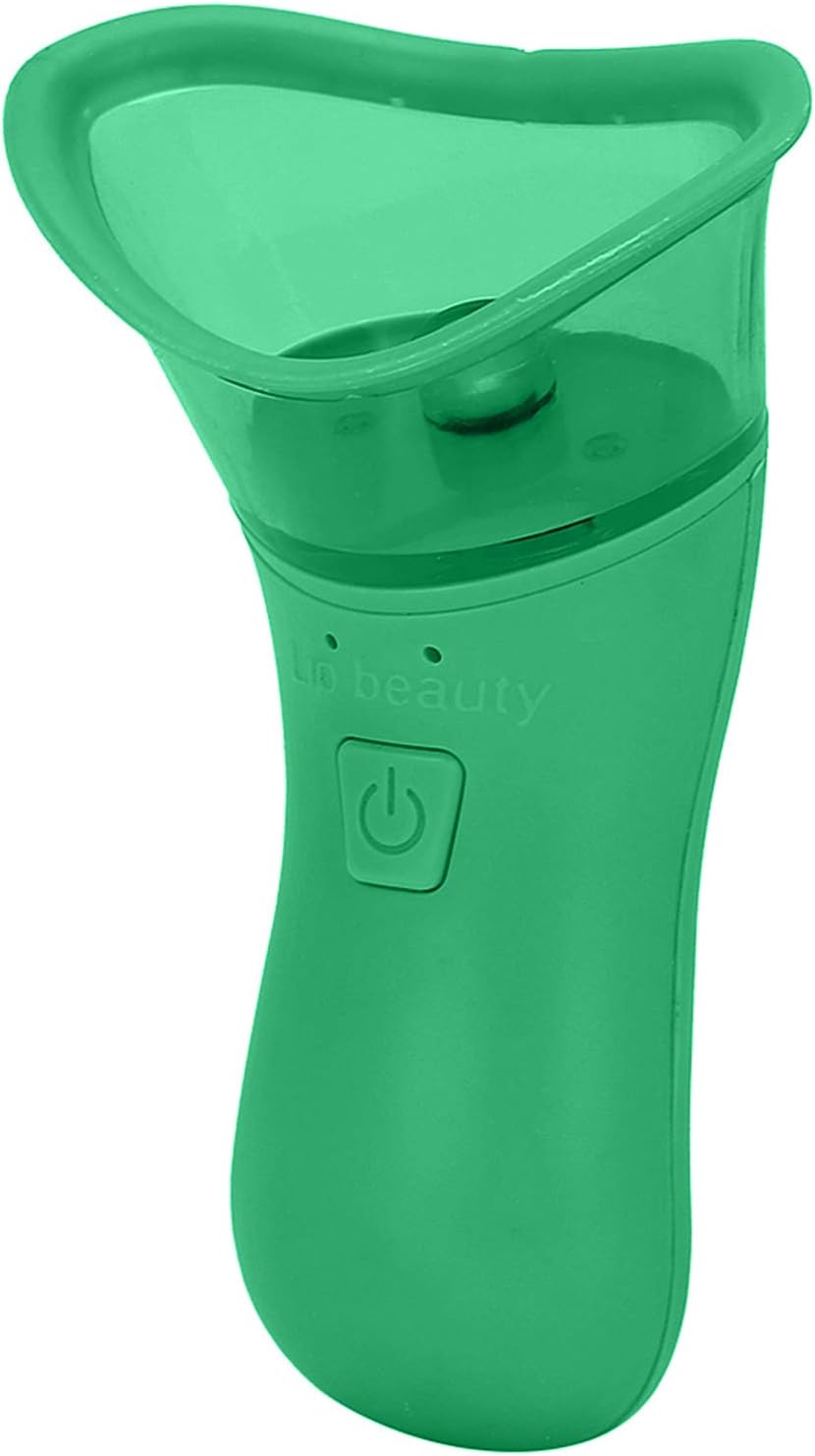 Lips Plumping Tool, Electric Lip Plumper Device, for Add Charm Natural And Sexy Lip(green)