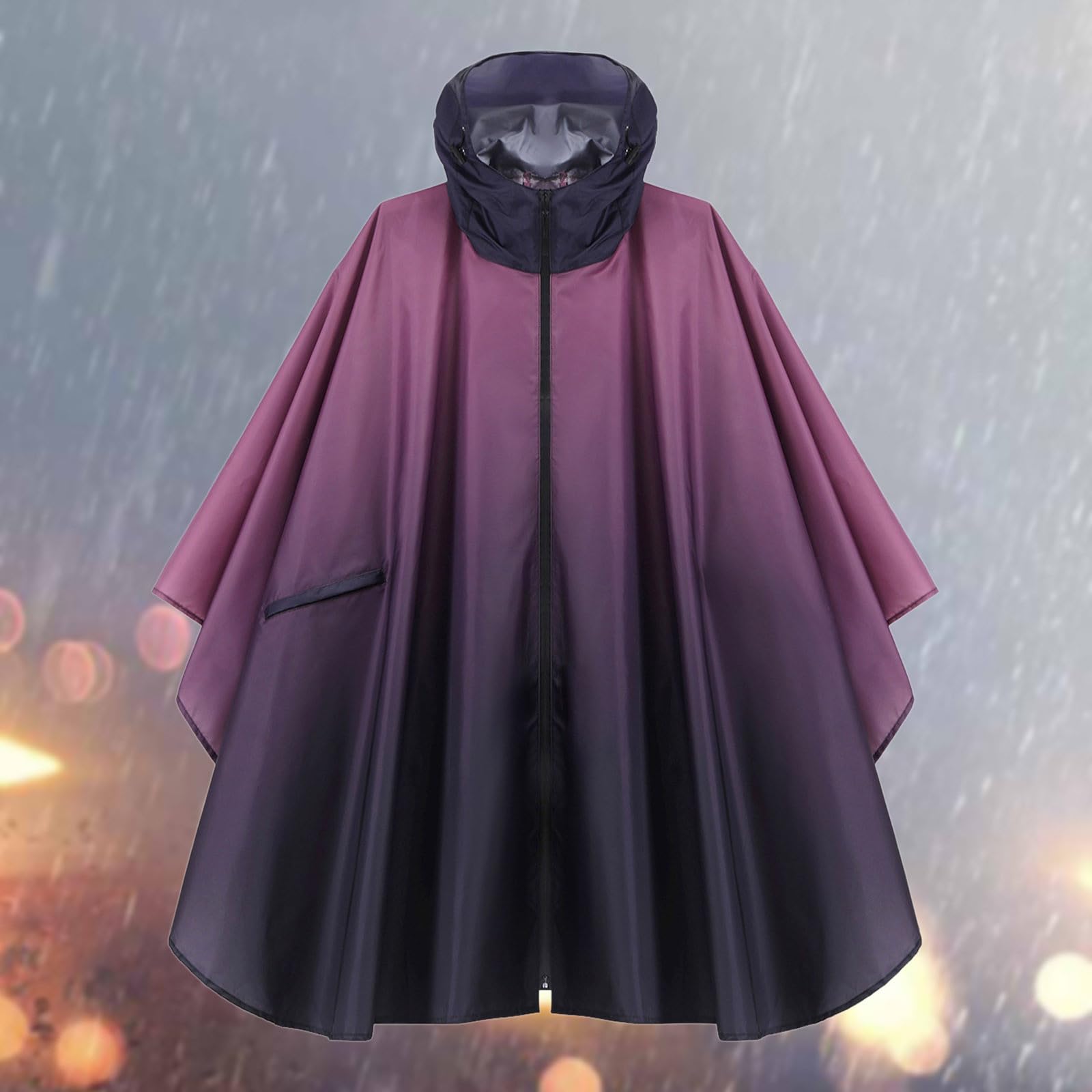 Genérico 2026 Chubasquero Poncho Impermeable con Estampado para Exteriores, Ideal Ciclismo, Senderismo y Otras Ocasiones. Amazon ES