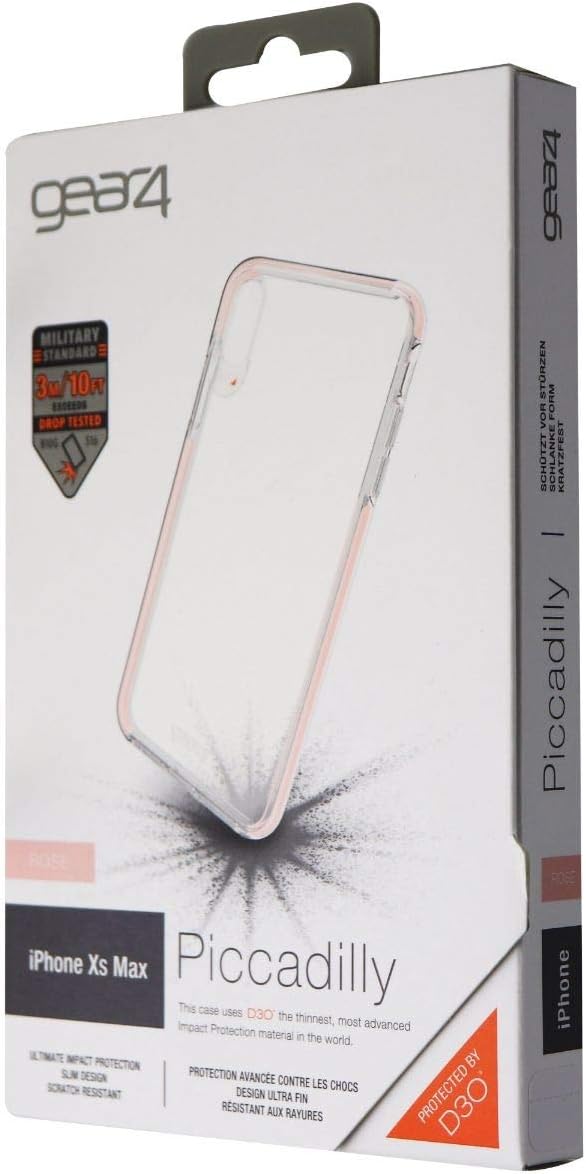 Gear4 Piccadilly Series Case for Apple iPhone XS Max - Rose Gold