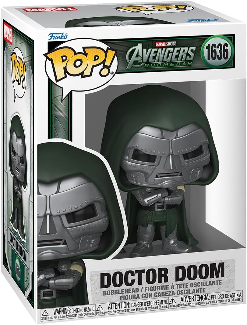 Amazon.com: POP Funko Marvel: Avengers: Doctor Doom | Collectable Vinyl ...