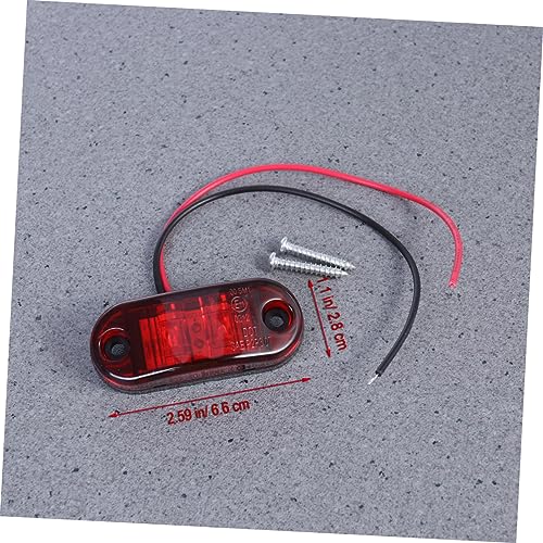 Anneome 2Pcs Luzes Traseiras LED Luzes De Freio LED Luz Traseira LED Luzes De Reboque Sinal De Volta