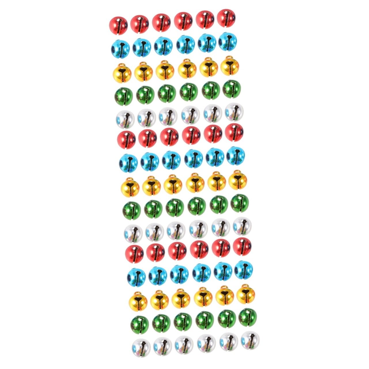 Amosfun 450 Pz Campane Natalizie in Ottone Tintinnare Il Campanello Della Slitta Campane Di Ghirlanda Di Natale Ciondolo Campanello Natalizio Ornamenti Di Stelle Di Natale Rame