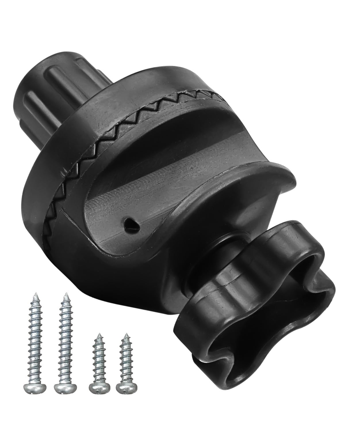 Outdoor Porch Patio Swings Plastic Fittings to Attach Canopy Frame to Swing Frame, 1 Pack
