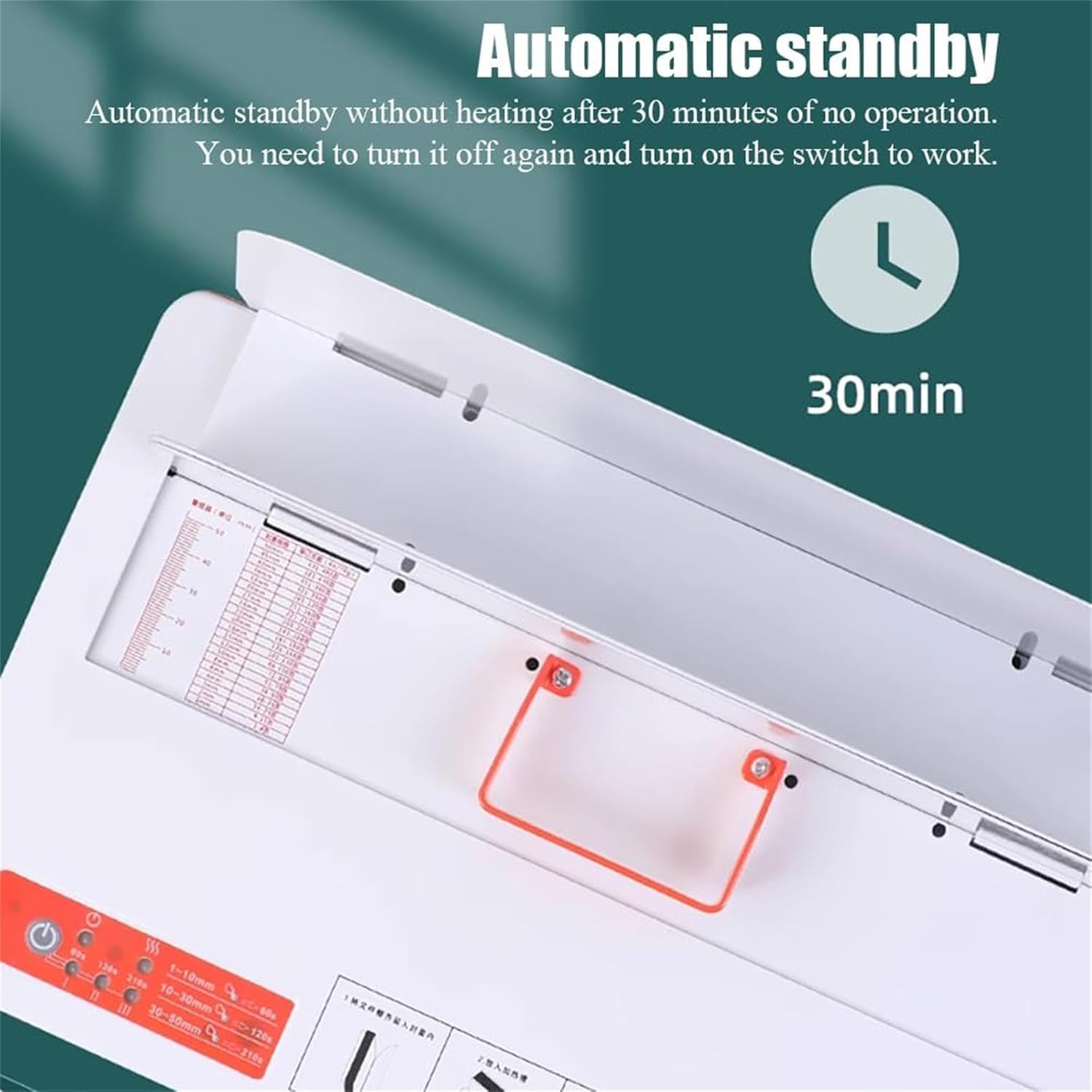Relieuse électrique à colle chaude, format A5, A4, A3, convient pour les bureaux et les écoles, facile à utiliser, reliure thermofusible durable pour des résultats professionnels