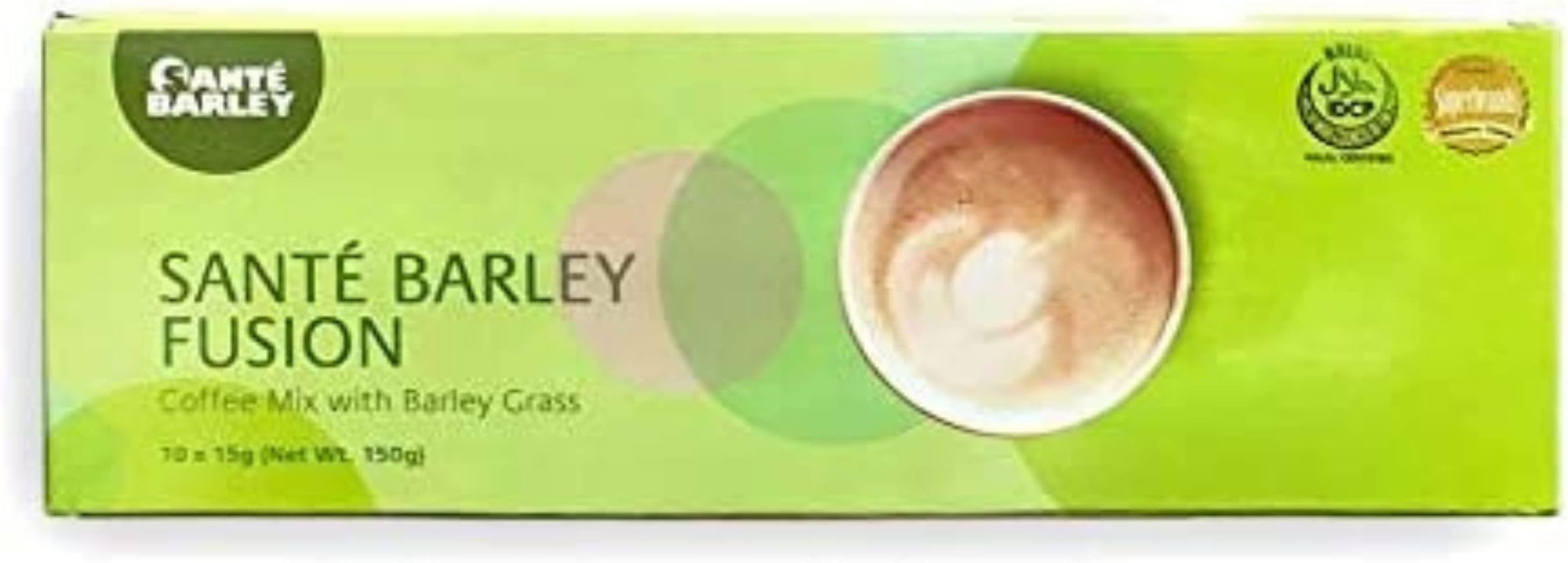 Sante Barley Fusion Coffee Mix with Barley Grass