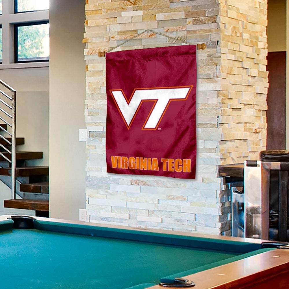 College Flags & Banners Co. Virginia Tech Hokies Flag - Small 2x3 Foot | Officially Licensed Team Flag With Double-Sided Print | Durable Polyester With Metal Grommets For Outdoor & Indoor Display - View #12