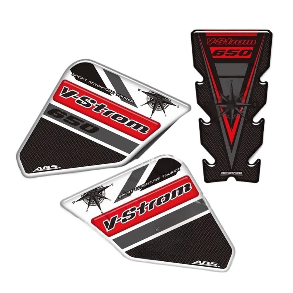 Motorbike Tank Pads for for V-Strom for VS&trom DL 650 XT DL650XT 2018 2019 2020 2021 2022 Tank Pad Protection Stickers Fuel Oil Kit