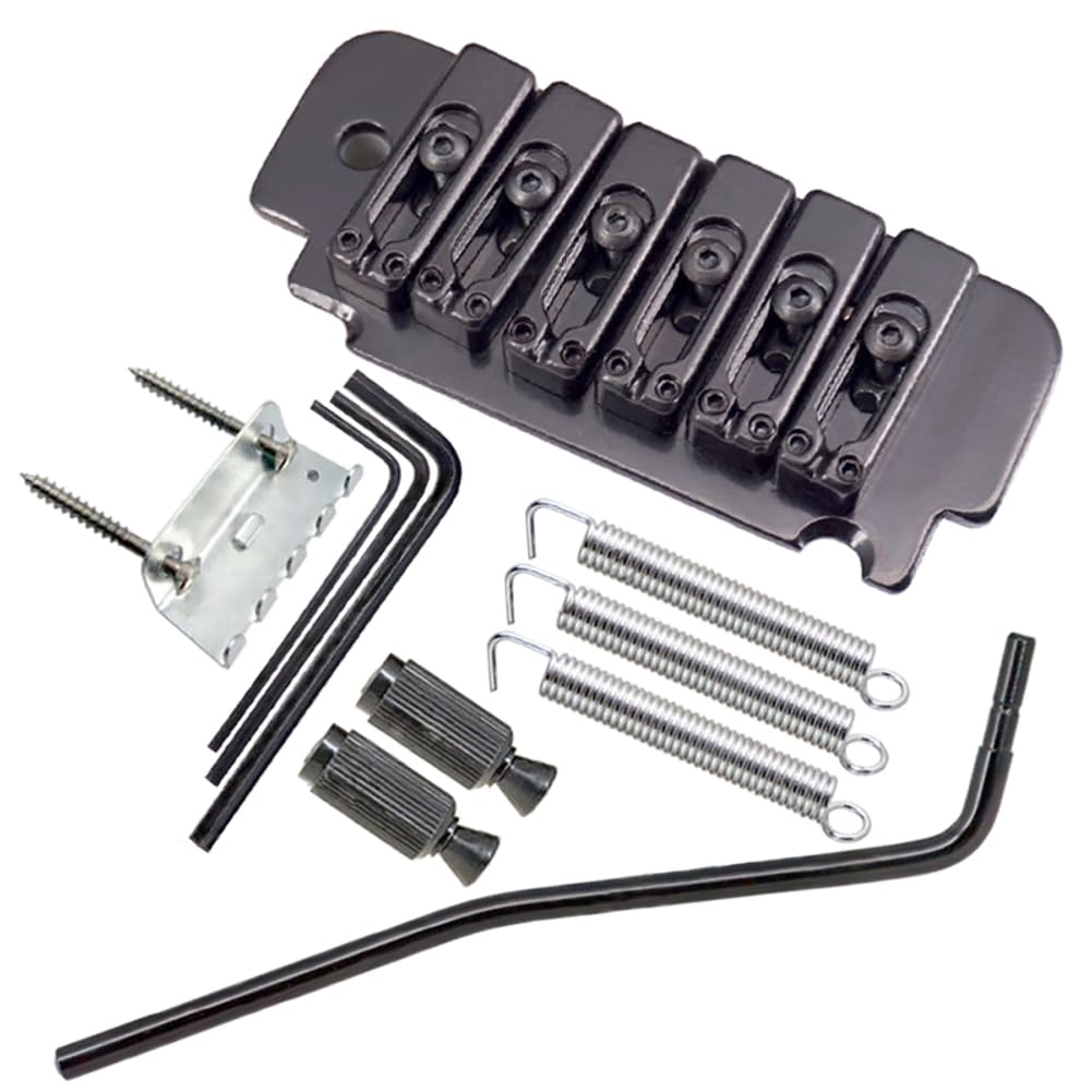 Selle A Rullo In Metallo Per Ponte Tremolo Chitarra Elettrica Tipo Strat/Squier, 6 Corde