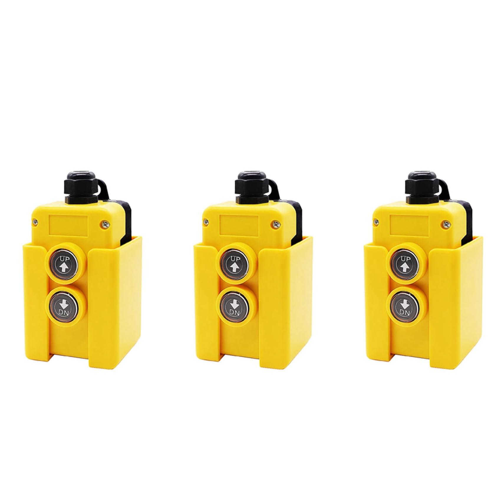 3 x przełącznik zdalnego sterowania do przyczepy 12 V DC przełącznik sterowania w górę w dół, pompa hydrauliczna, działająca , podnośnik, ciężarówka rozładunkowa