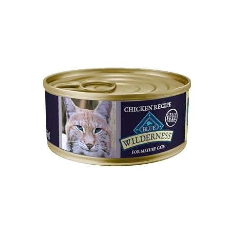 Blue Buffalo Wilderness Natural Mature Pate Wet Cat Food Cover