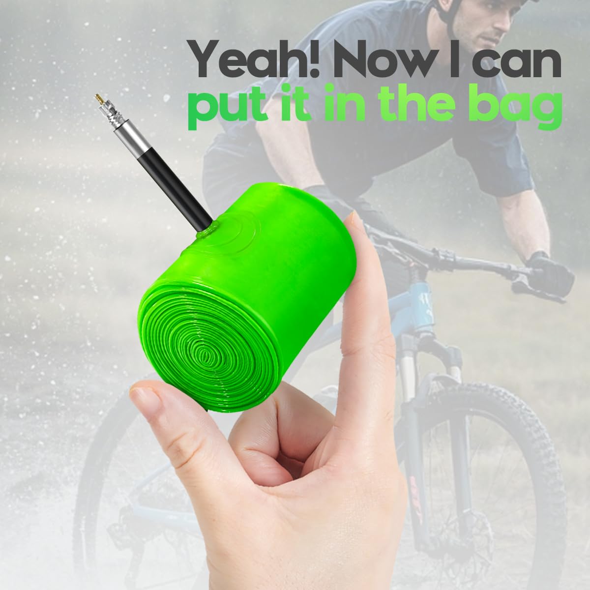 Paquete de 2 tubos interiores ultraligeros de TPU para bicicleta de montaña de 29/27.5/26 pulgadas | Compatible con neumáticos de 73.7/69.8/66 cm x 1.9-2.5 | Válvula Presta de 45 mm francesa