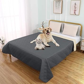 Akshra Waterproof Dog Bed Cover Pet Blanket for Couch Sofa Anti-Slip Furniture Protrctor (68