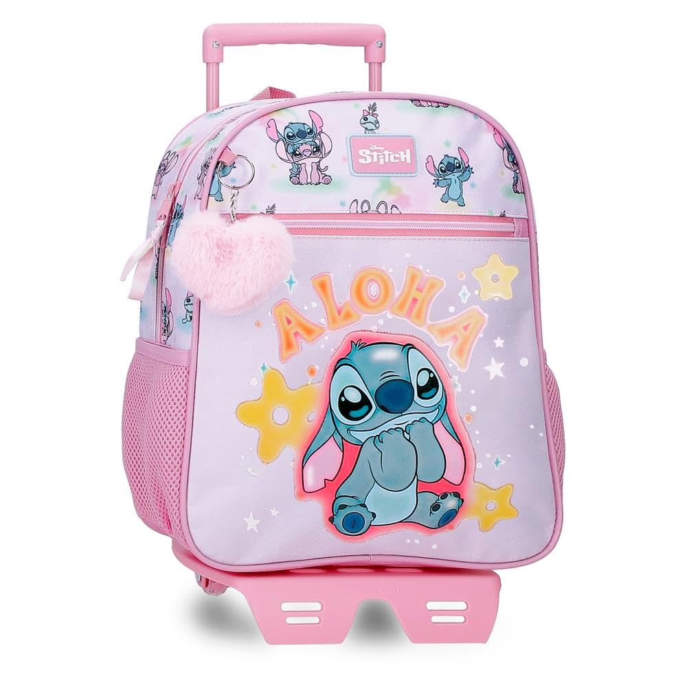 Joumma Disney Stitch You & Me Mochila Compact 2 Ruedas Malva 32x45x21 cm Poliéster — view 15