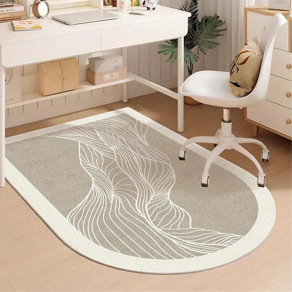 SSDDLZEQ Premium durable range Multi-purpose Protective Cover With A Soft Velour Finish For Computer Chairs And Gaming Chairs(White Art,100x160cm)