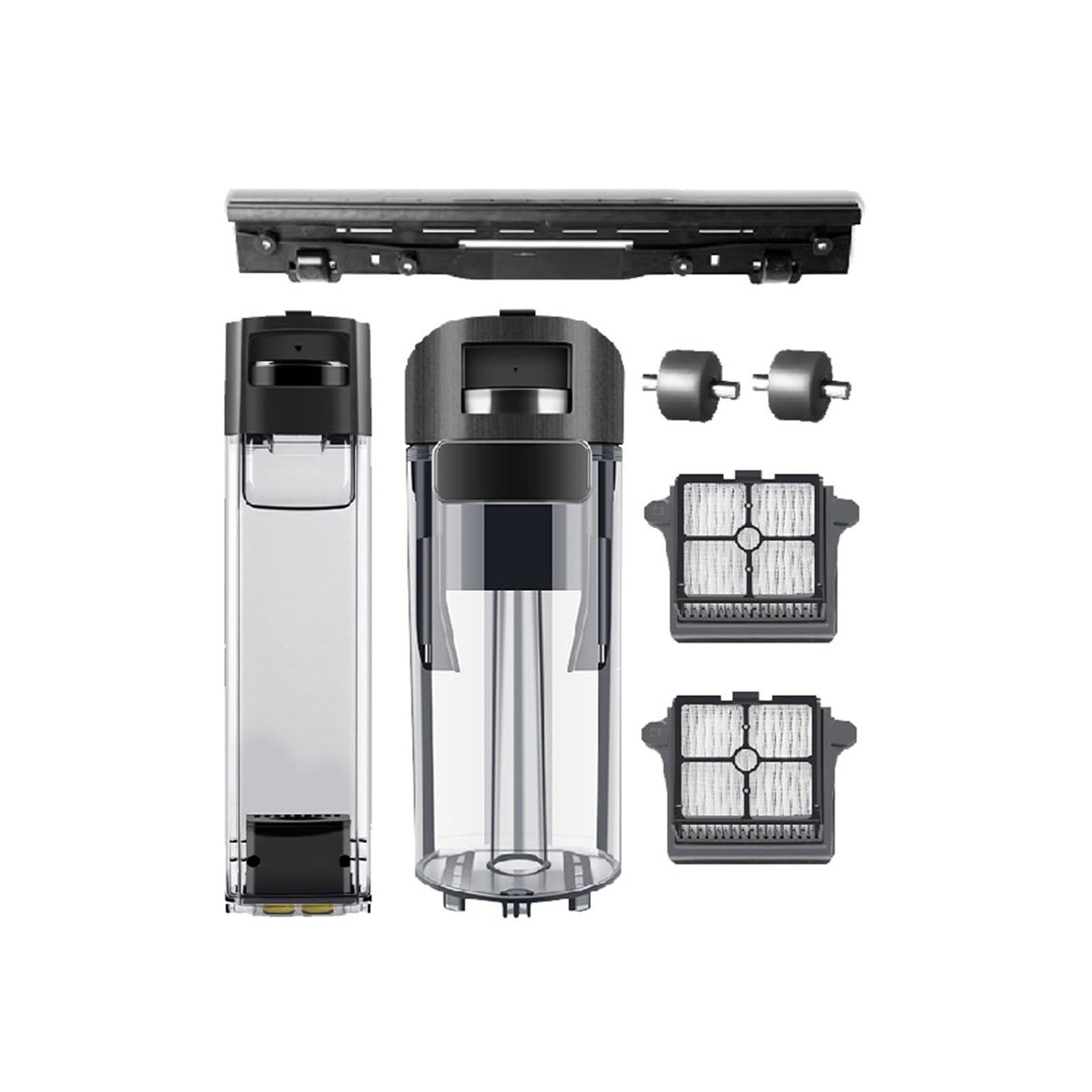 Reemplazo del tanque de agua del filtro H del cepillo de rodillo, compatible con Tineco, Floor ONE, S7 FlashDry/Switch S7, accesorios for aspiradoras | H