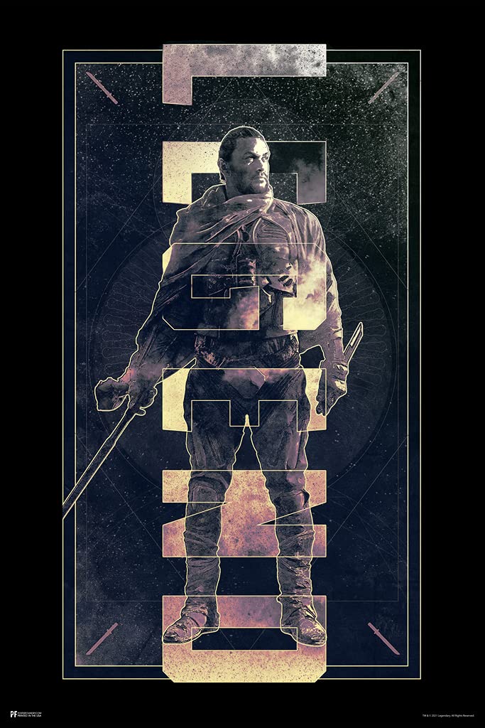 Dune Poster Jason Momoa Duncan Idaho Legend Character Graphic Official Merchandise 2021 Movie Merch 
