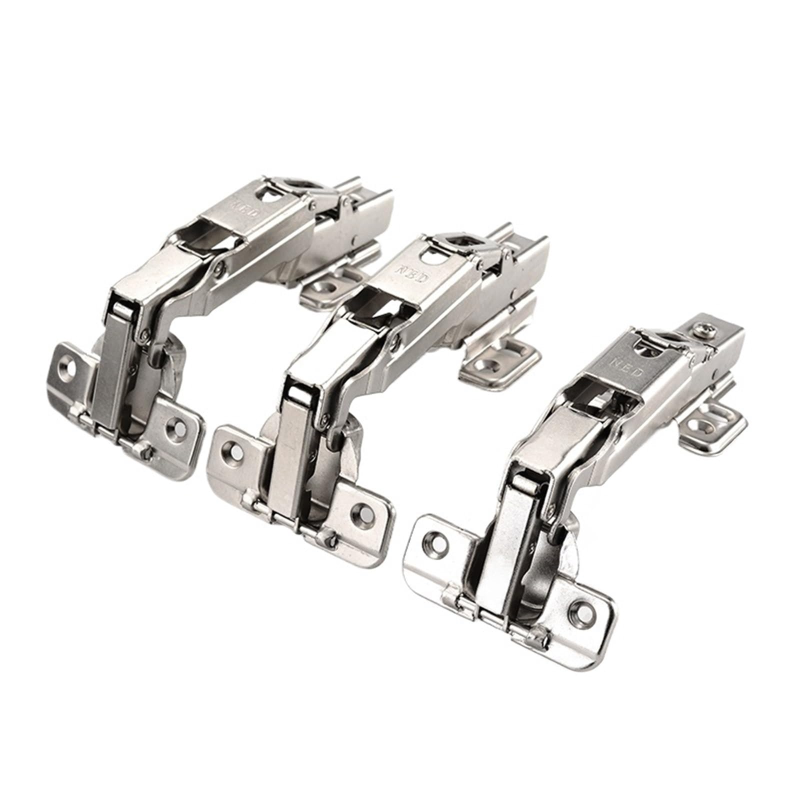 Kdhcvkz Half Overlay 1Pcs 175 Degree Cabinet Hinge Cold Rolled Steel Door Hinges(Half Overlay)